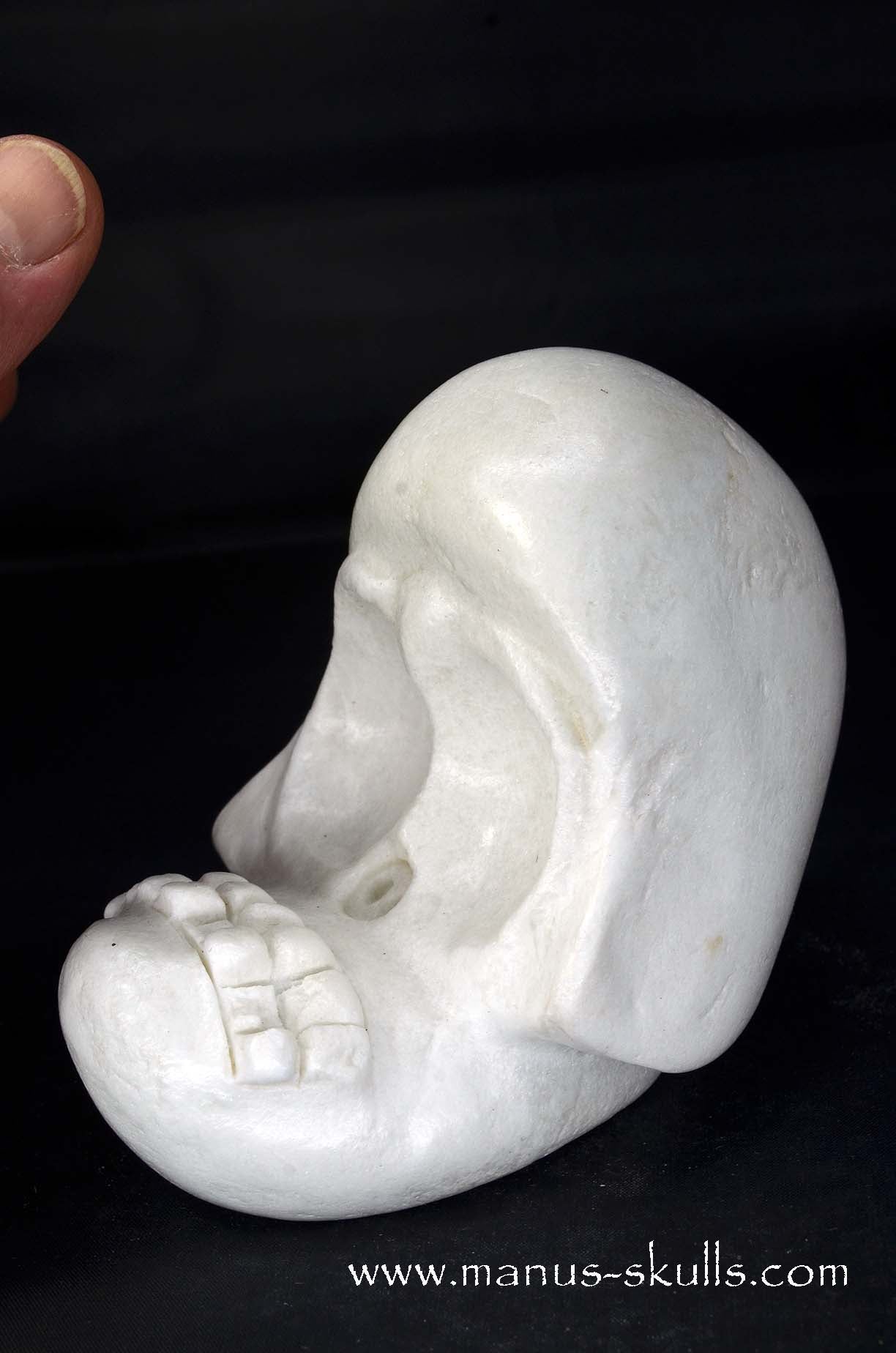 White Steatite Evolian #09