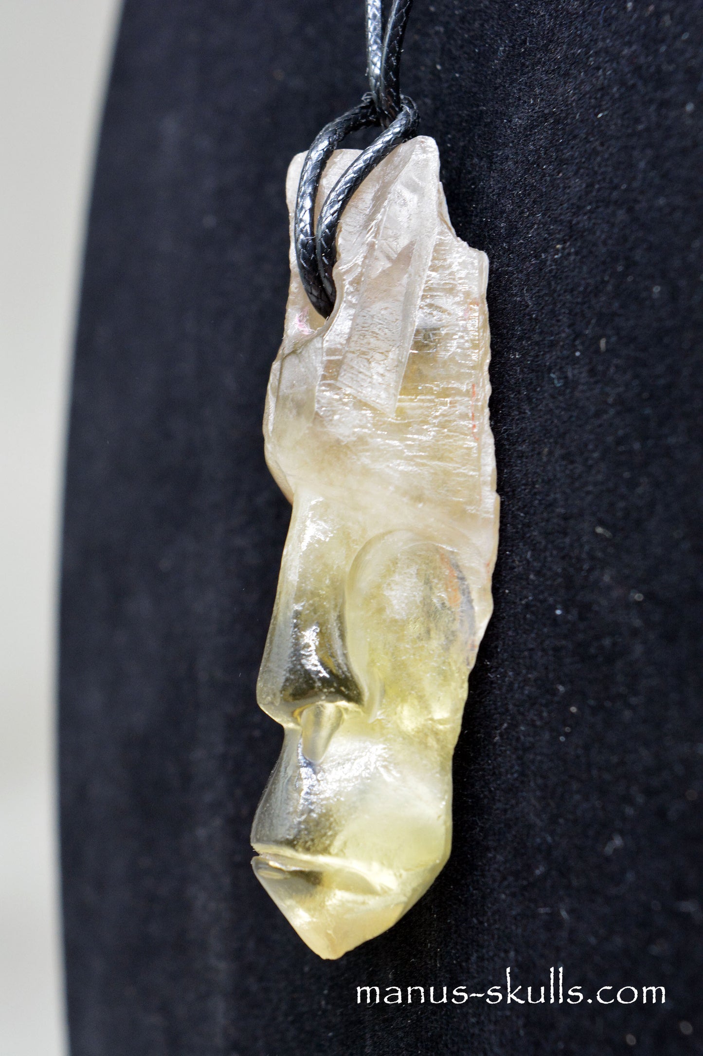 Himalayan CITRINE Tribal Pendant