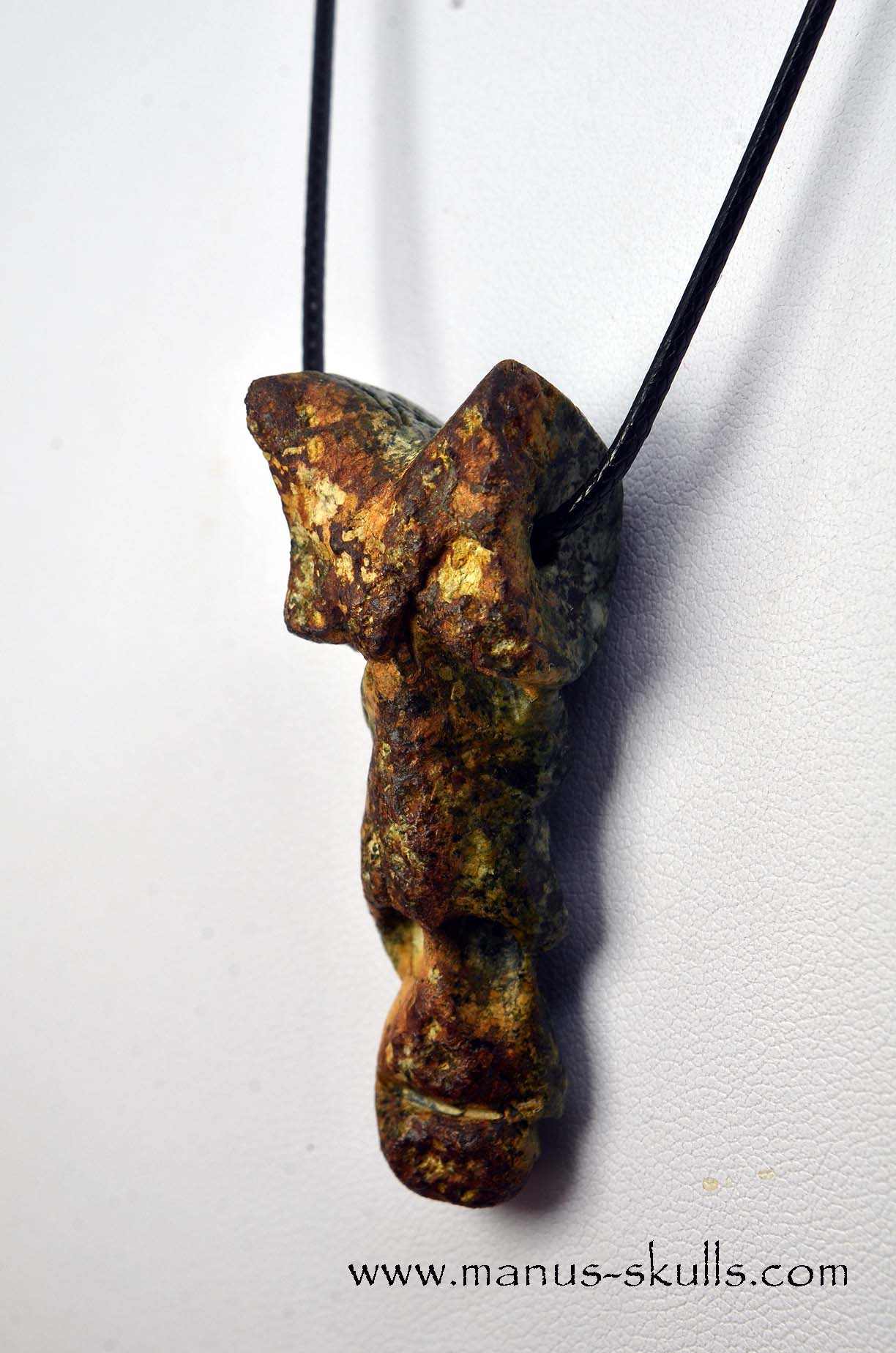 Double headed Preseli Bluestone Pendant