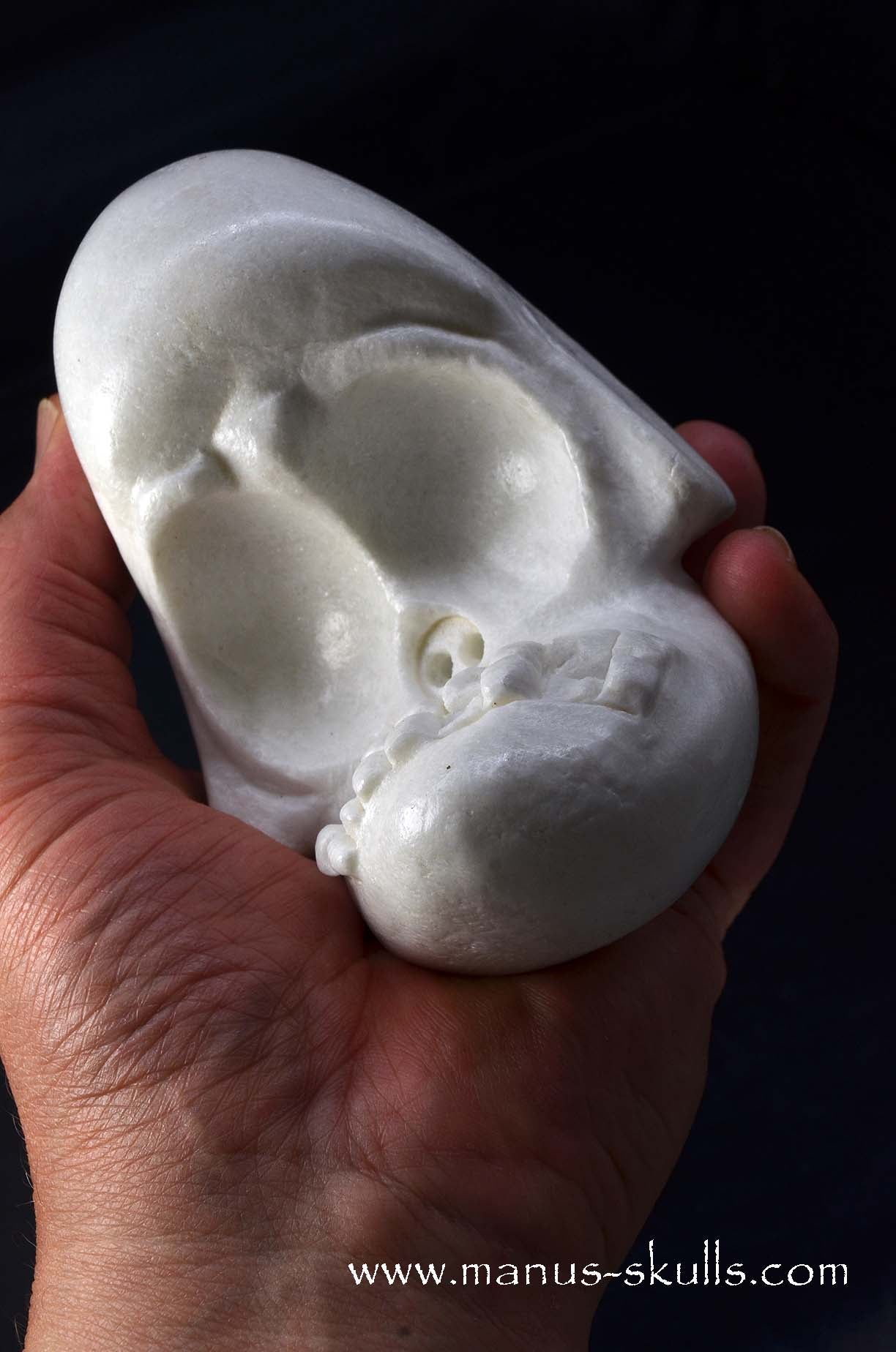 White Steatite Evolian #09