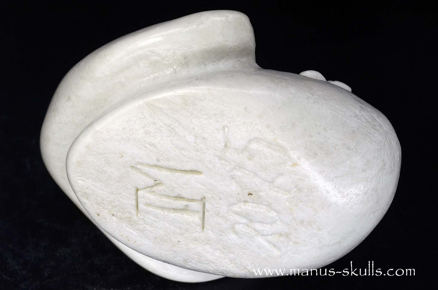 White Steatite Evolian #09