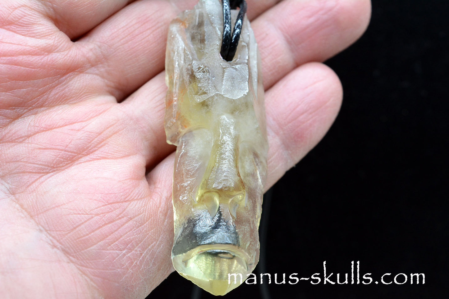 Himalayan CITRINE Tribal Pendant