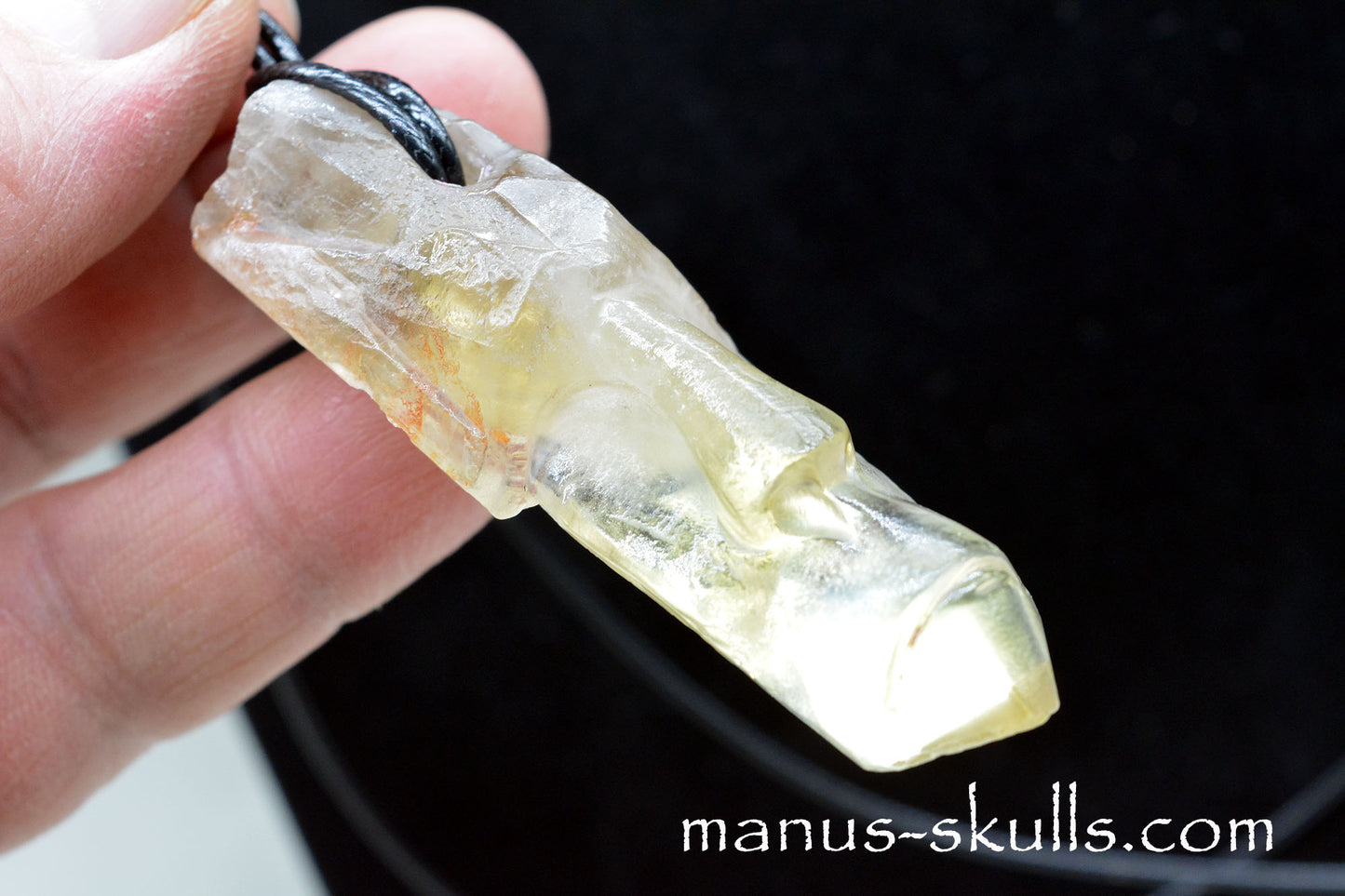 Himalayan CITRINE Tribal Pendant