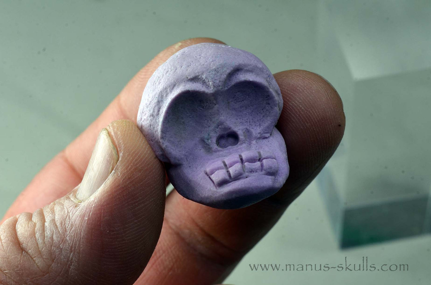 Phosphosiderite Evolian Skull #02
