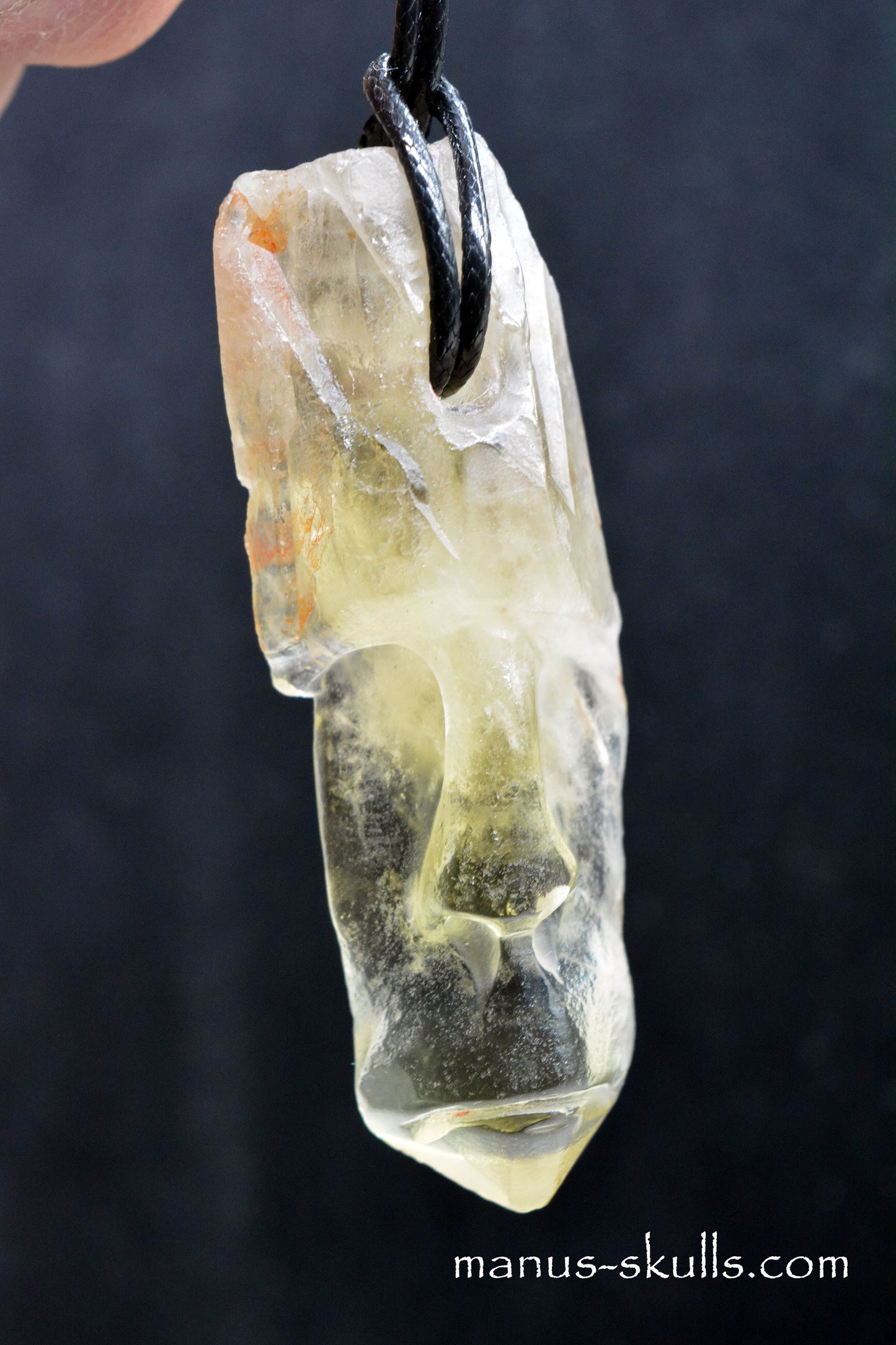 Himalayan CITRINE Tribal Pendant