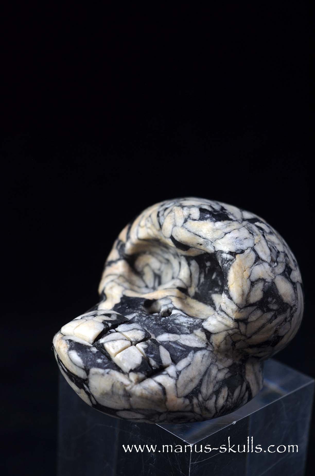 Manus skulls unique Crystal Carvings handmade skulls dragons pendants preseli bluestone tribals spiritual meaning wand Unicorn .. austrian pinolith