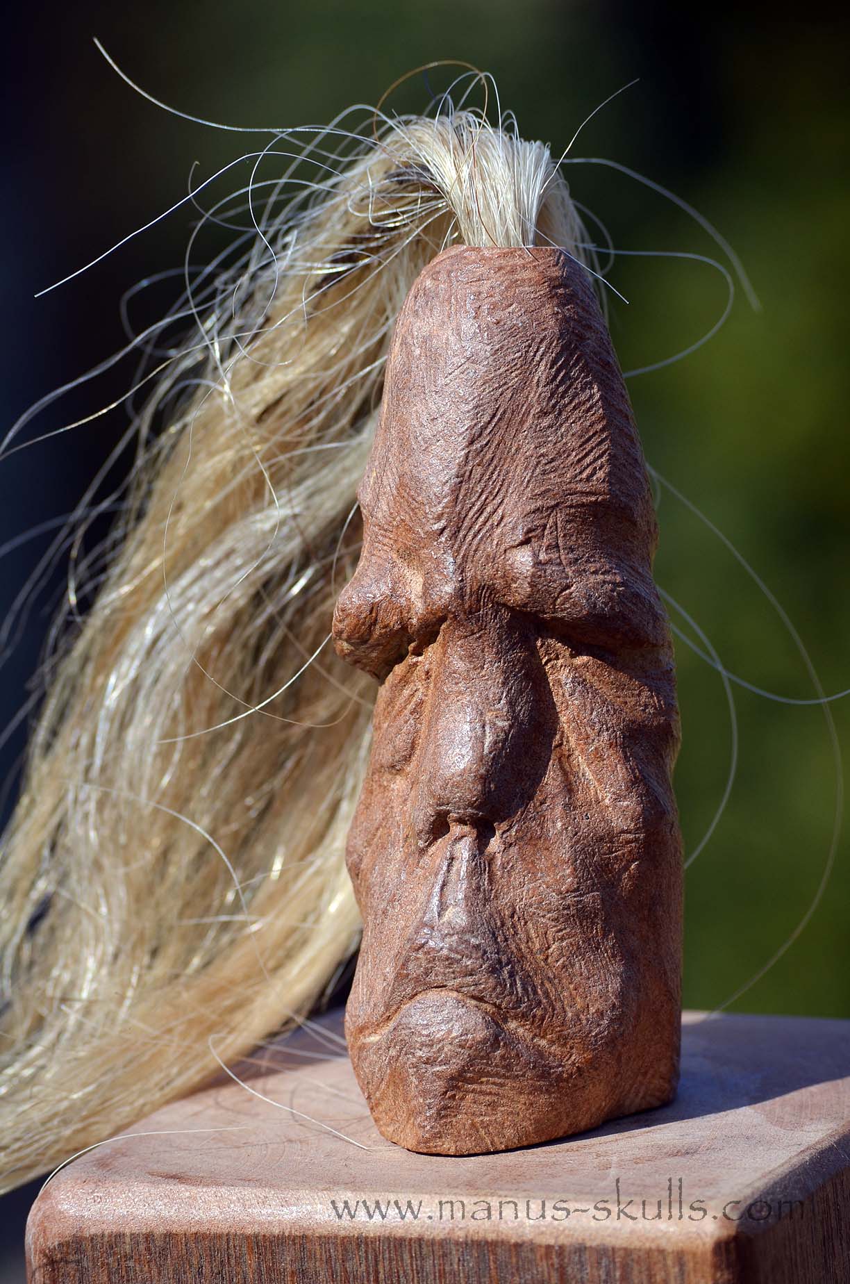 Steatite Tribal Skull #023