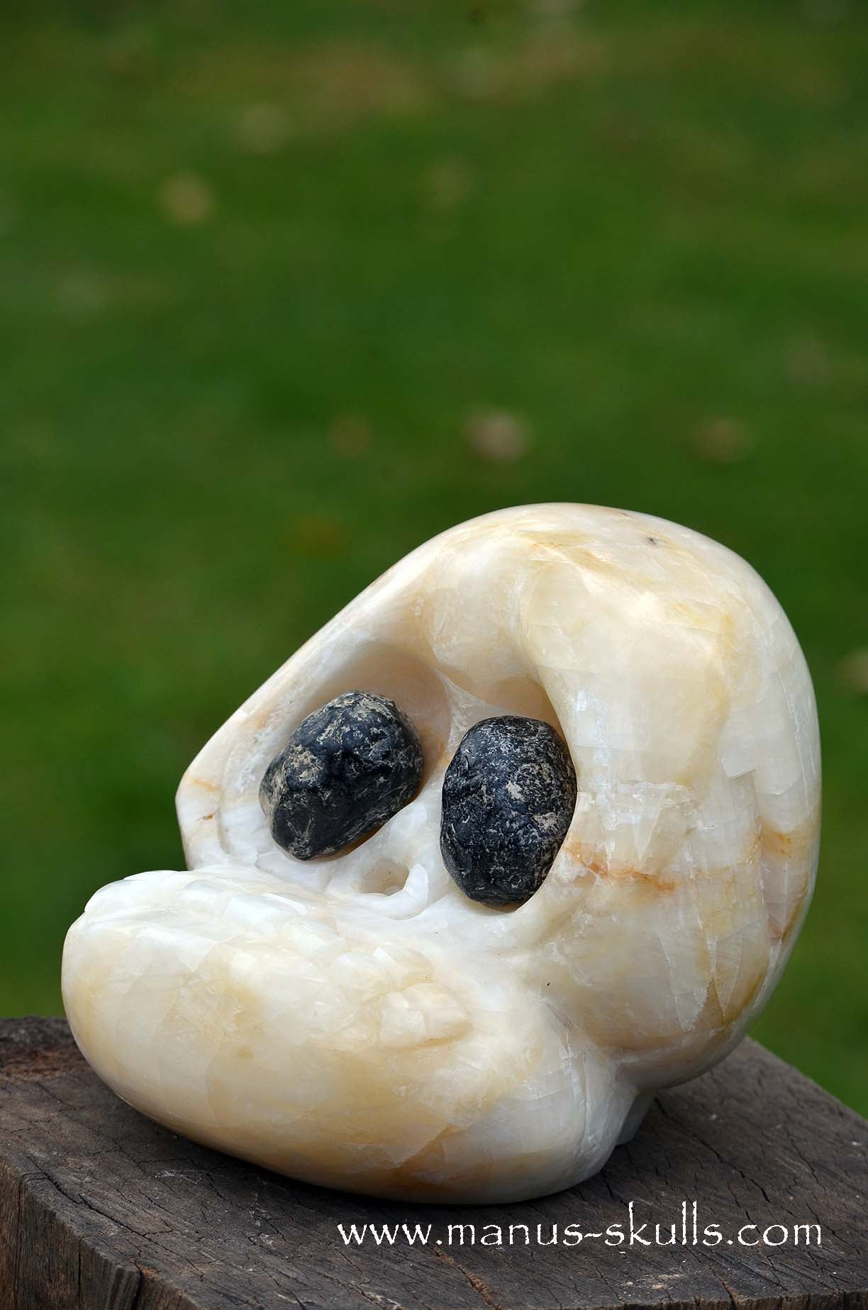 Manus skulls unique Crystal Carvings handmade skulls dragons pendants preseli bluestone tribals spiritual meaning wand Unicorn .. white calcite evolian 2025