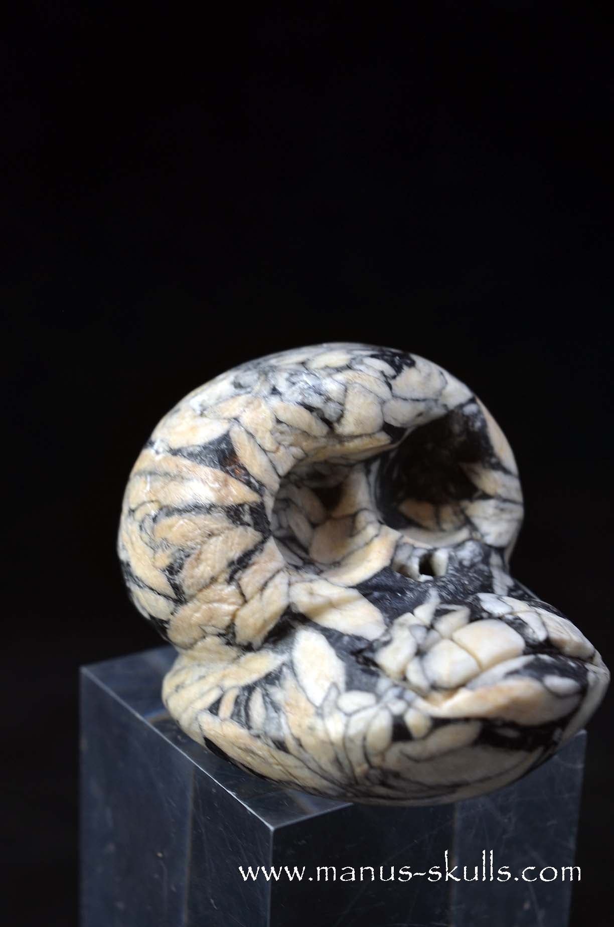 Manus skulls unique Crystal Carvings handmade skulls dragons pendants preseli bluestone tribals spiritual meaning wand Unicorn .. austrian pinolith