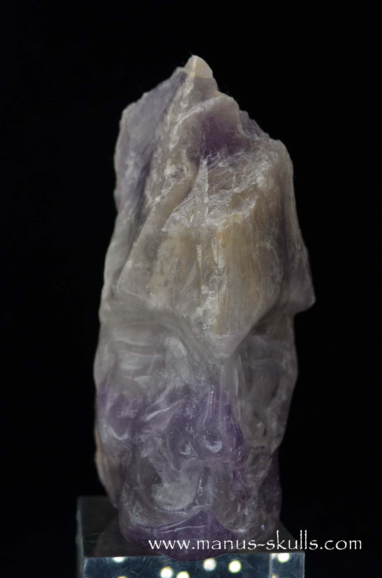 Phantom Amethyst Tribal Skull face.