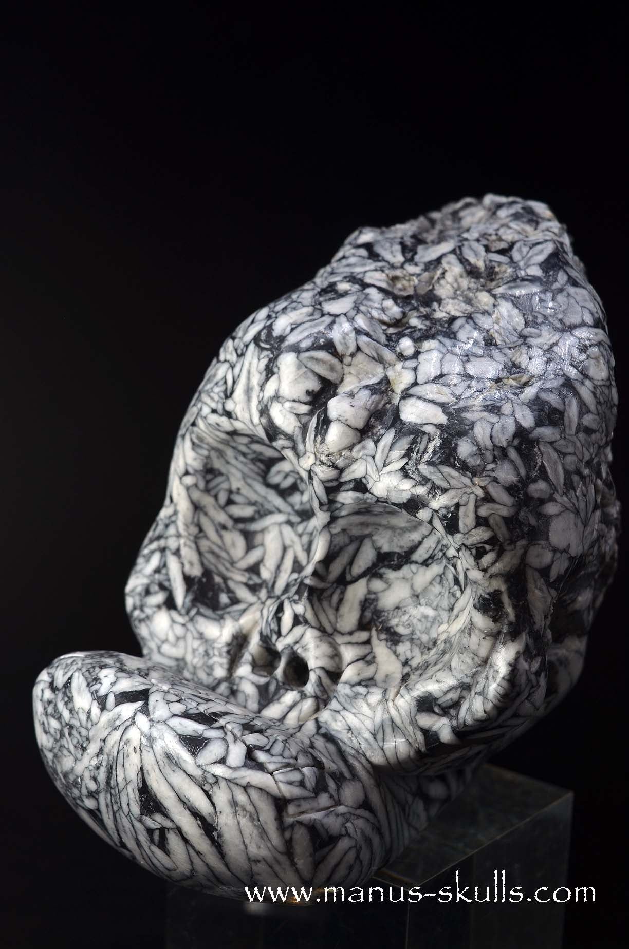 Manus skulls unique Crystal Carvings handmade skulls dragons pendants preseli bluestone tribals spiritual meaning wand Unicorn .. austrian pinolith