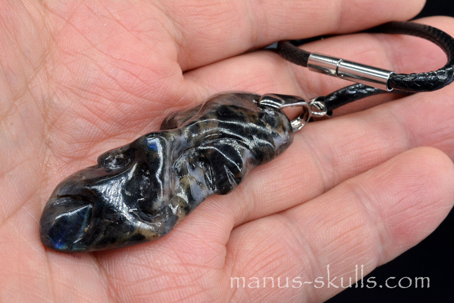 Spectrolite Tribal Pendant