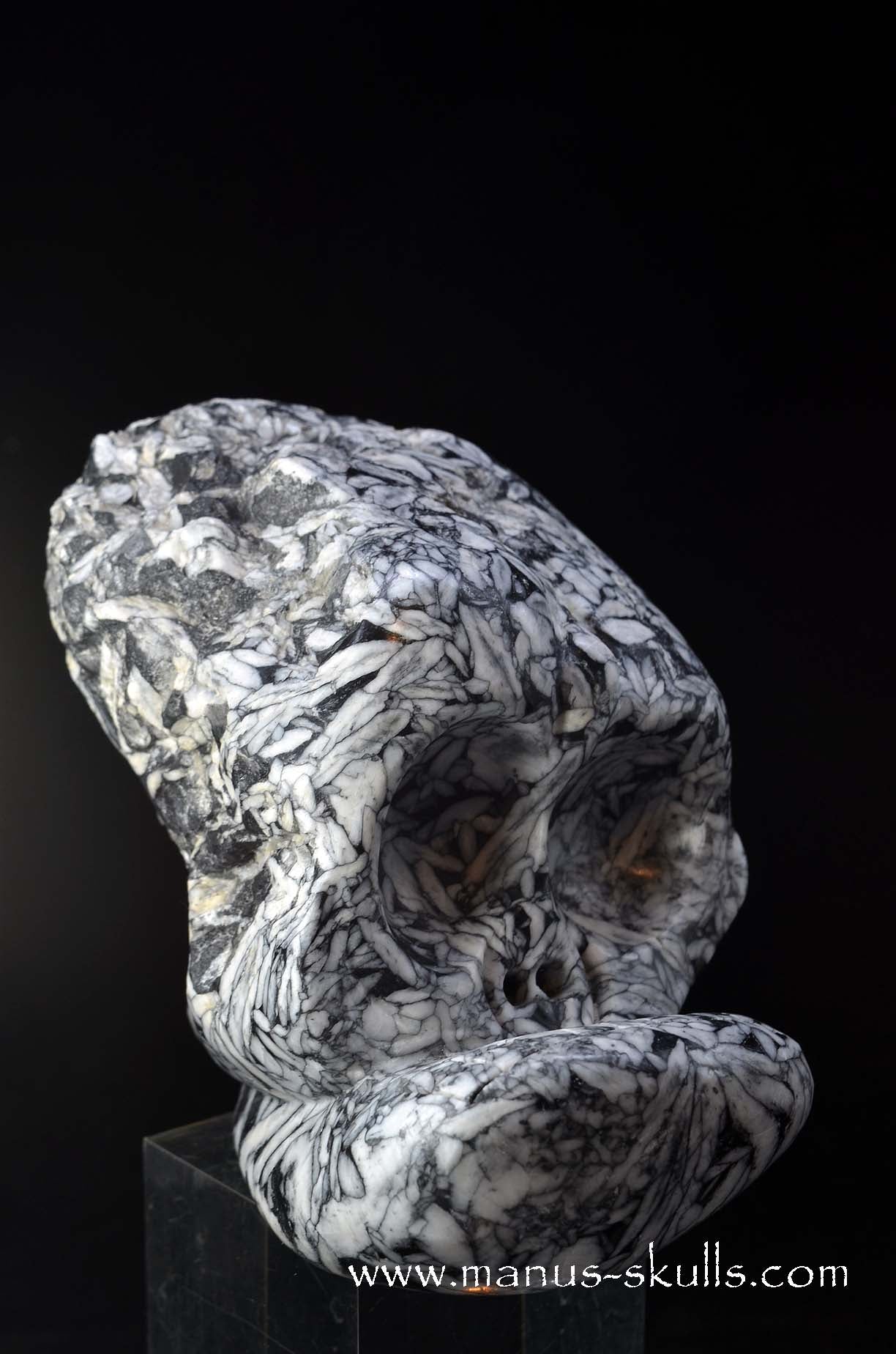 Manus skulls unique Crystal Carvings handmade skulls dragons pendants preseli bluestone tribals spiritual meaning wand Unicorn .. austrian pinolith