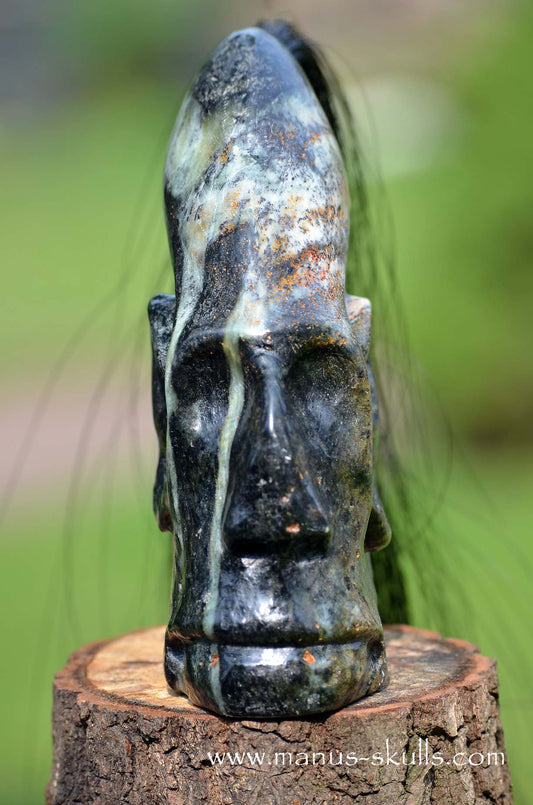 Steatite Tribal Skull #55