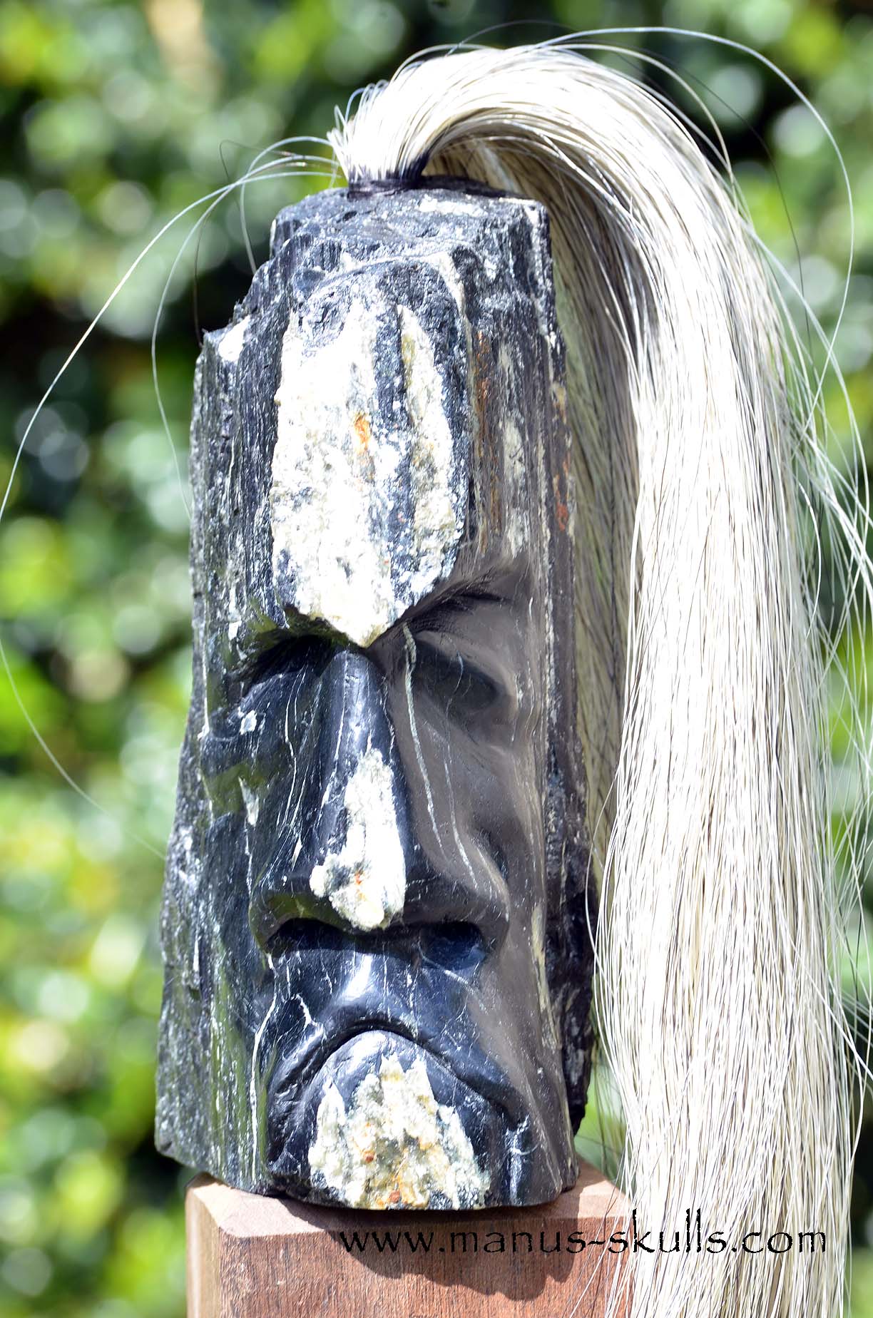 Manus skulls unique Crystal Carvings handmade skulls dragons pendants preseli bluestone tribals spiritual meaning .. black tourmaline