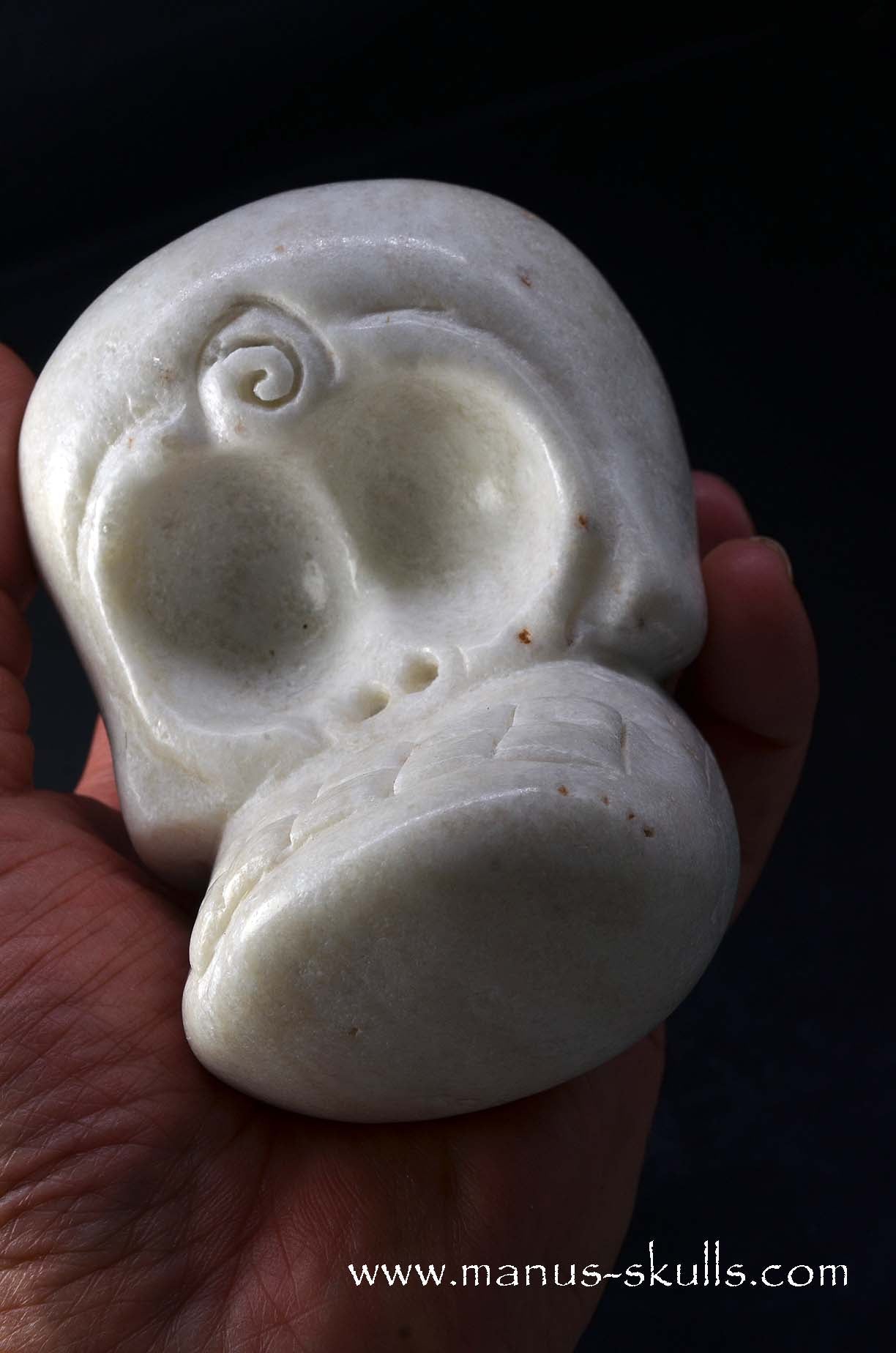 White Steatite Evolian #11
