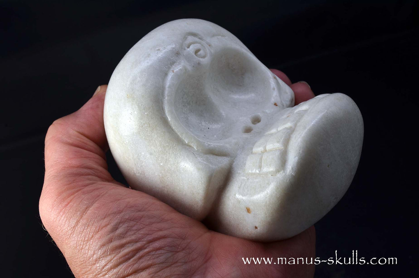 White Steatite Evolian #11