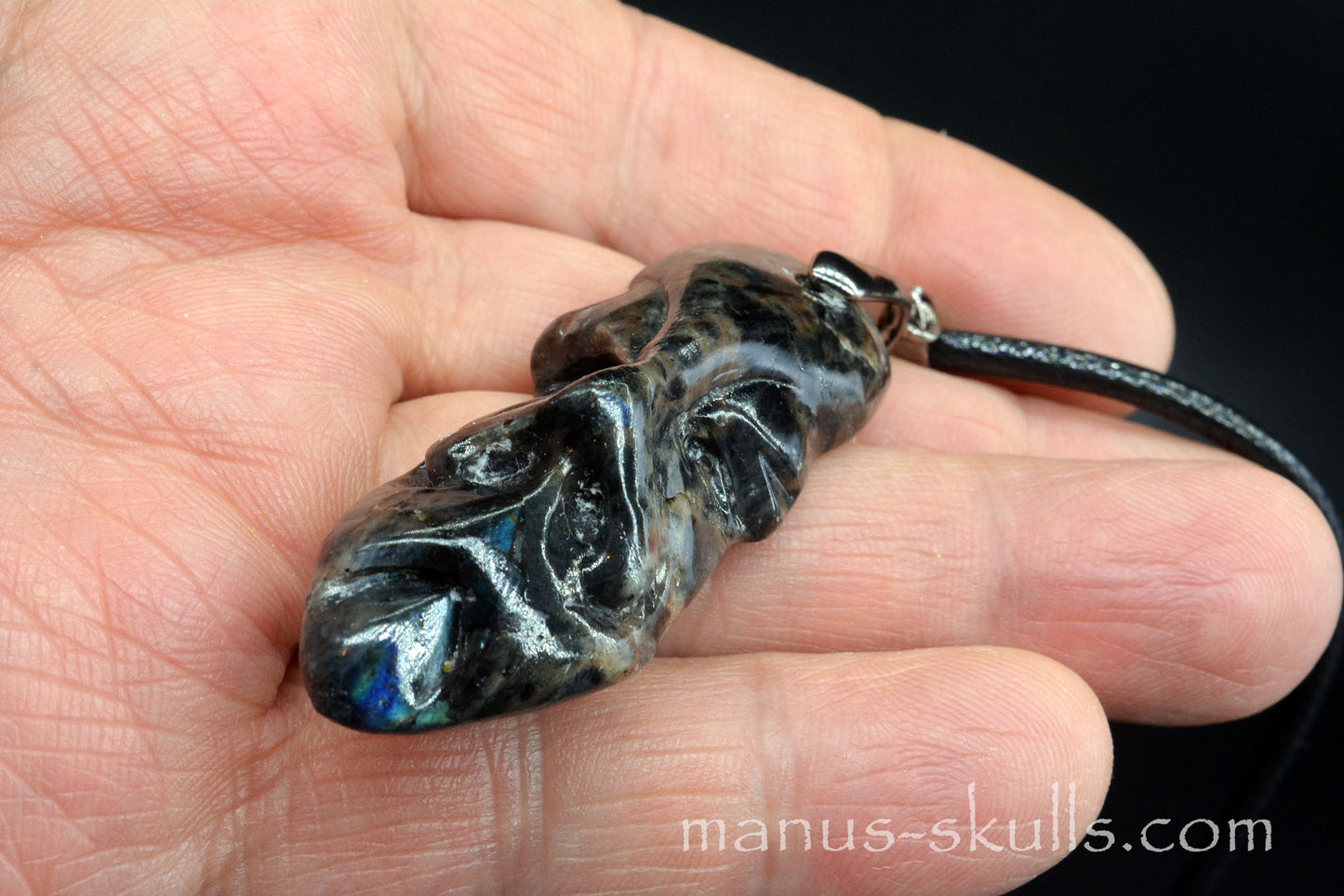 Spectrolite Tribal Pendant