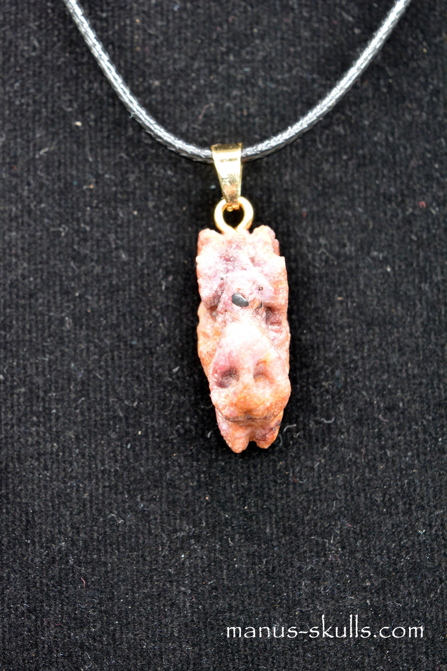 Miniature Ruby Dragon Pendant