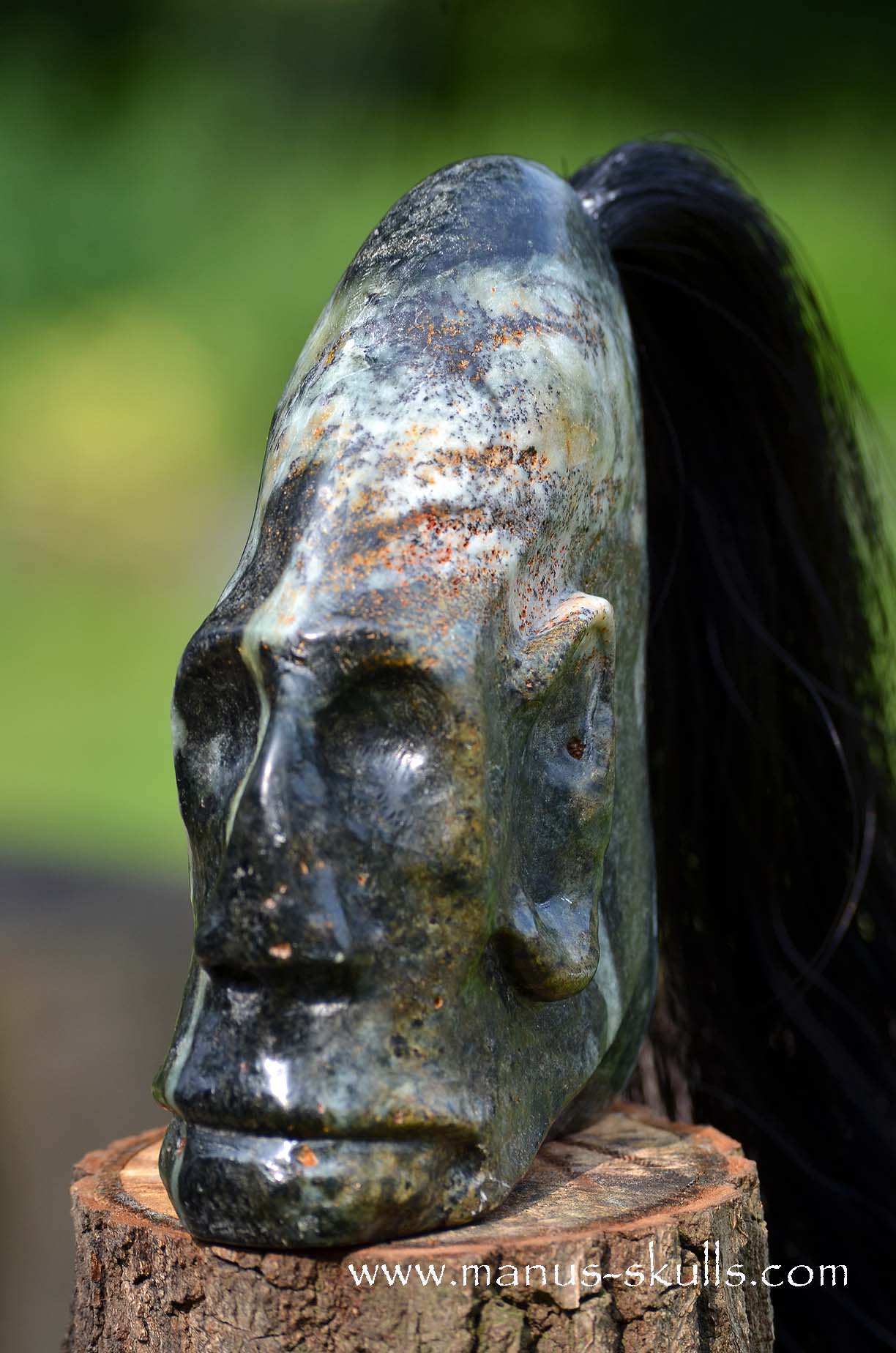 Steatite Tribal Skull #55