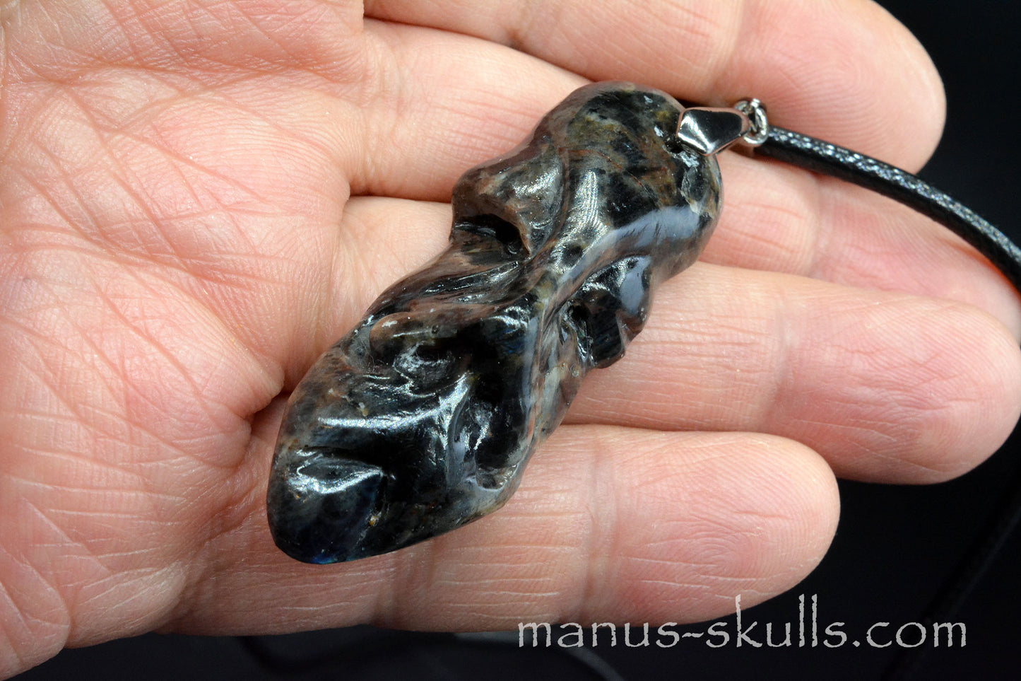 Spectrolite Tribal Pendant