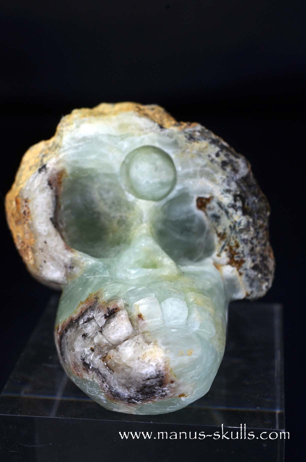 Manus skulls unique Crystal Carvings handmade skulls dragons pendants preseli bluestone tribals spiritual meaning wand Unicorn .. prehnite Evolian 2025