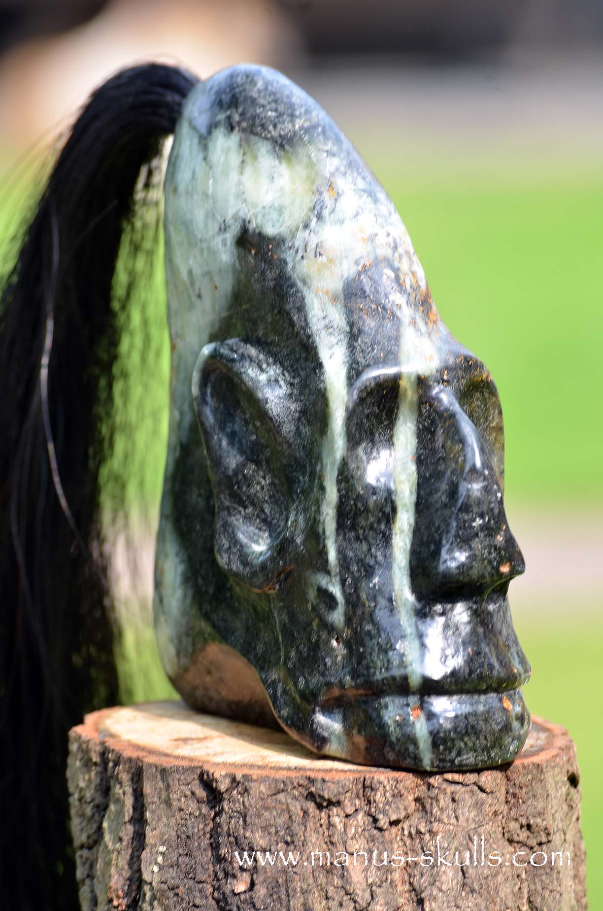 Steatite Tribal Skull #55