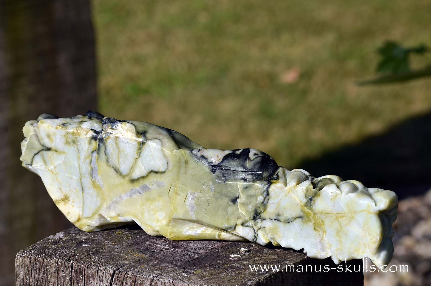 XL Green Connemara Marble Dragon
