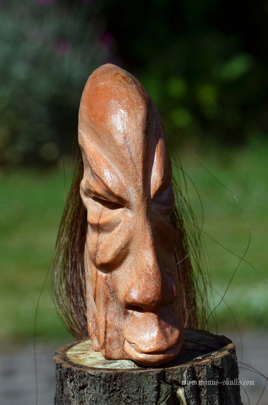 Manus skulls unique Crystal Carvings handmade skulls dragons pendants preseli bluestone tribals spiritual meaning wand Unicorn ..