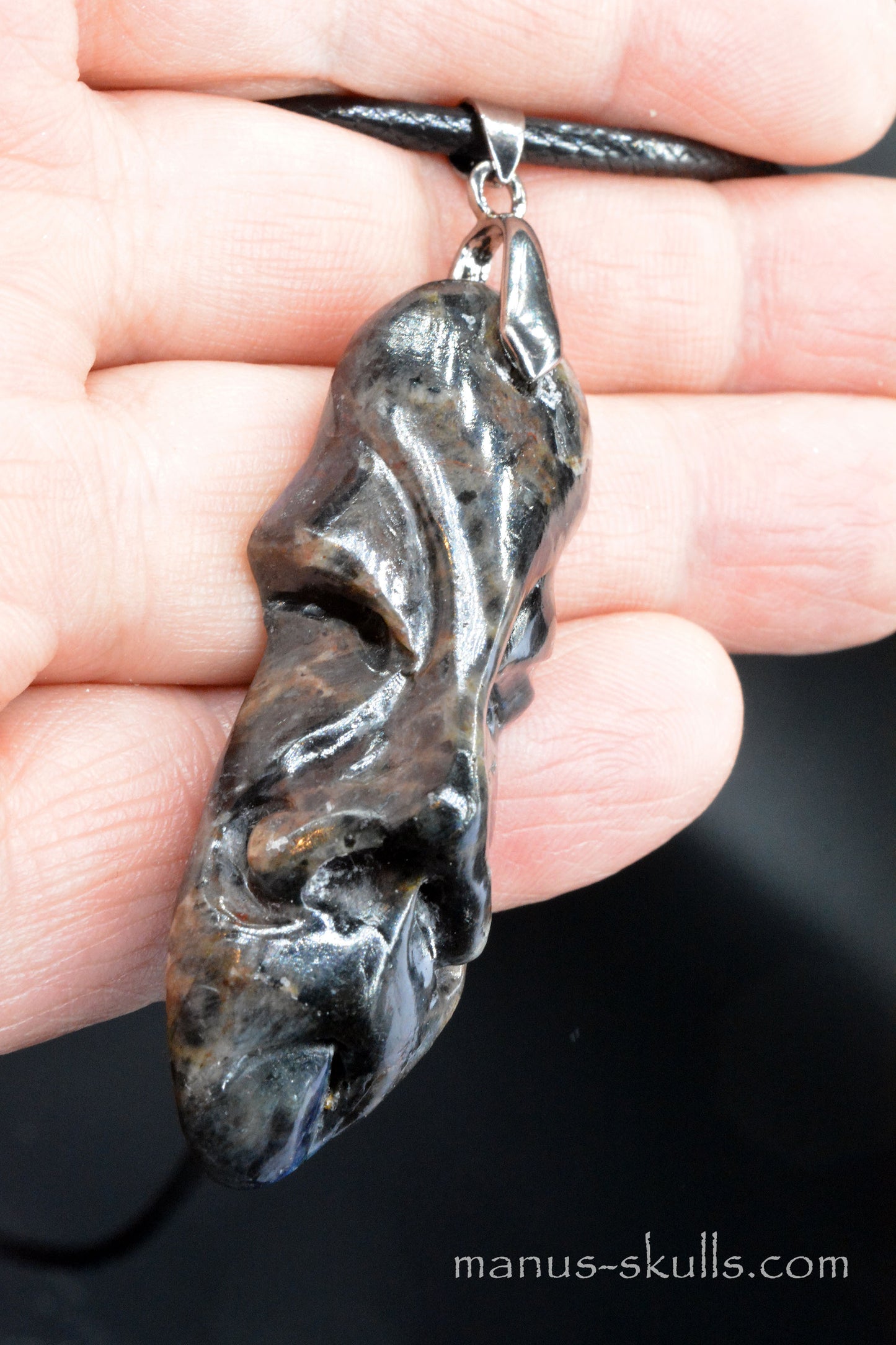 Spectrolite Tribal Pendant