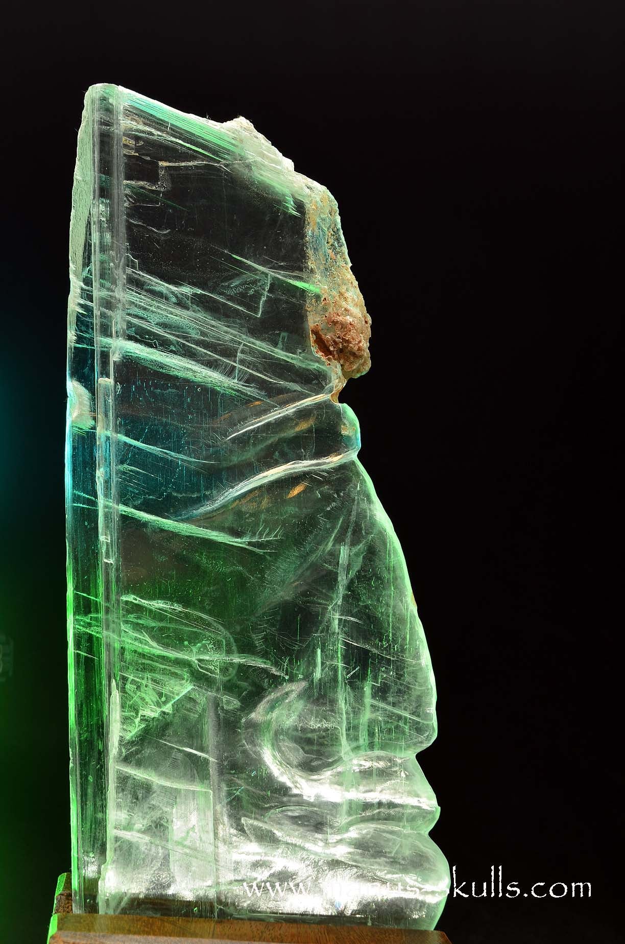 Manus skulls unique Crystal Carvings handmade skulls dragons pendants preseli bluestone tribals spiritual meaning wand Unicorn ..  maria glass selenite