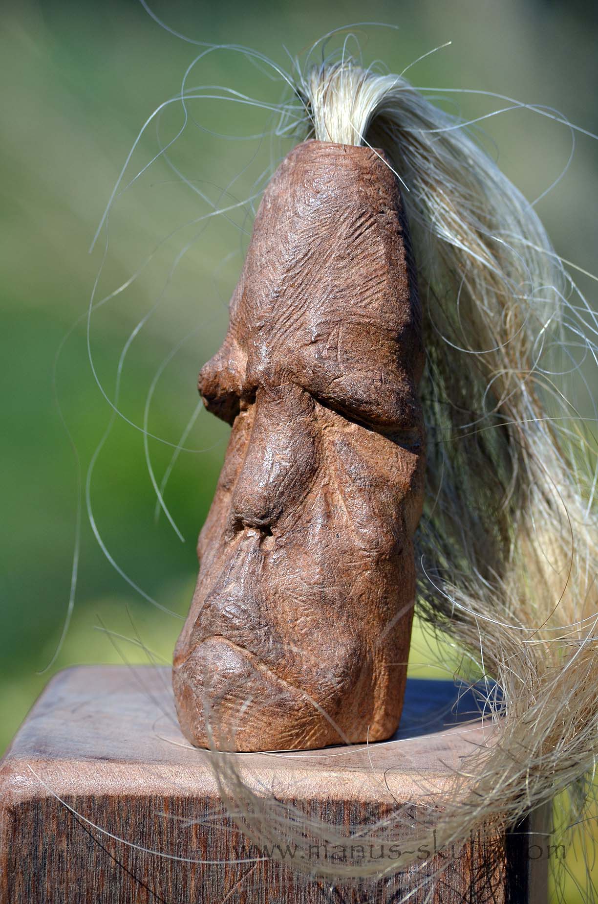 Steatite Tribal Skull #023