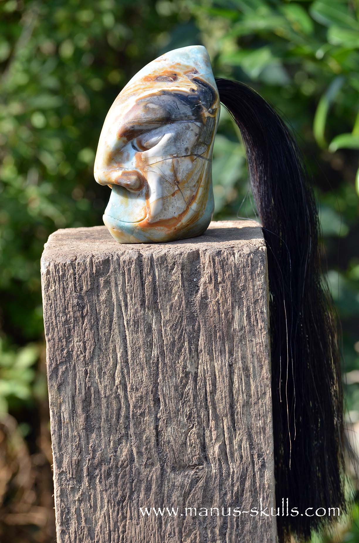 Manus skulls unique Crystal Carvings handmade skulls dragons pendants preseli bluestone tribals spiritual meaning wand Unicorn .. chinese amazonite
