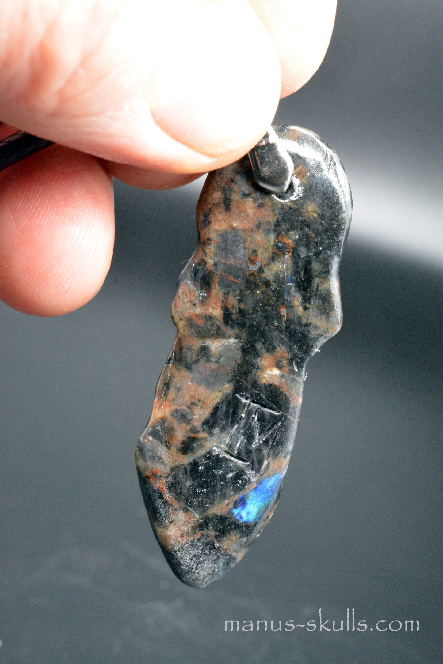 Spectrolite Tribal Pendant