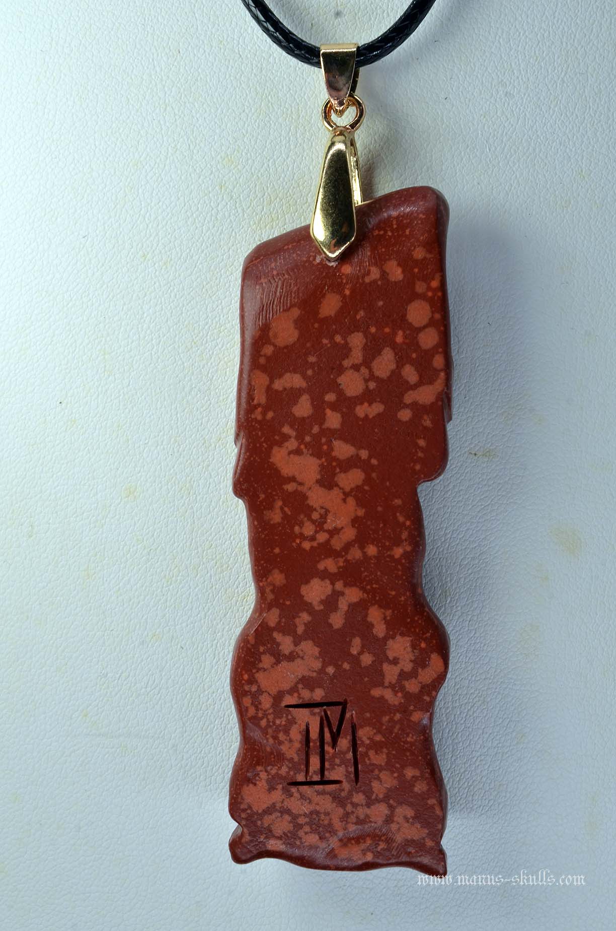 Catlinite (Pipestone) Tribal Pendant