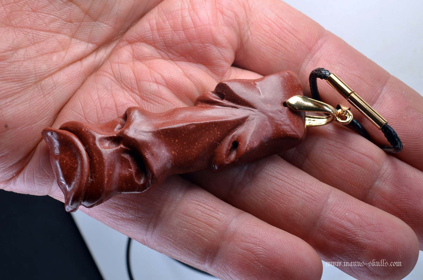 Catlinite (Pipestone) Tribal Pendant