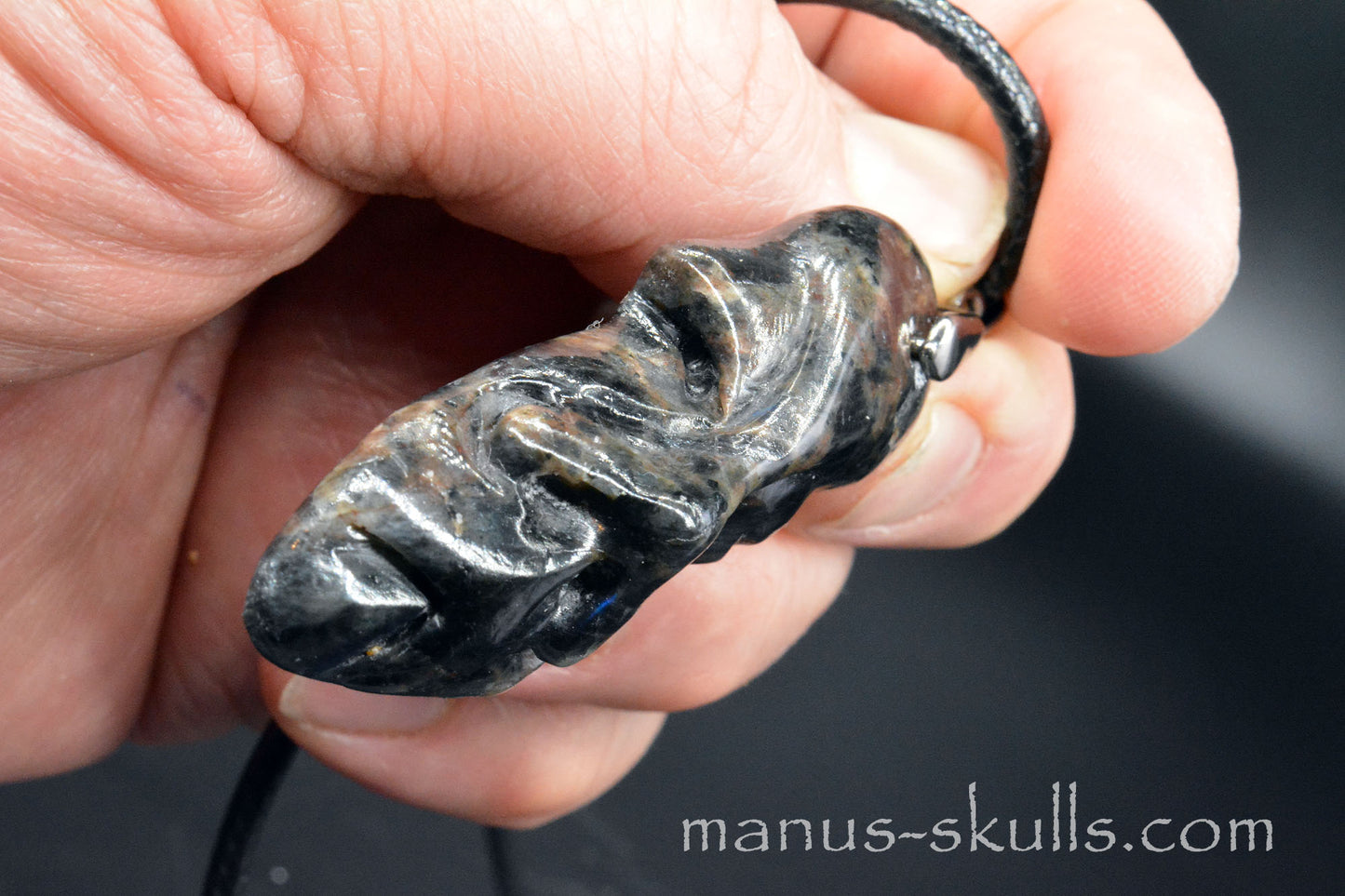 Spectrolite Tribal Pendant