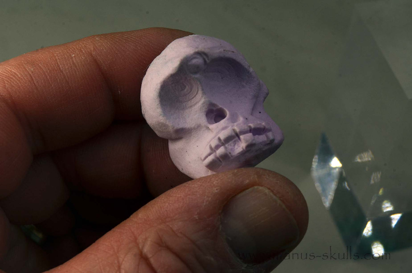 Phosphosiderite Evolian Skull #03