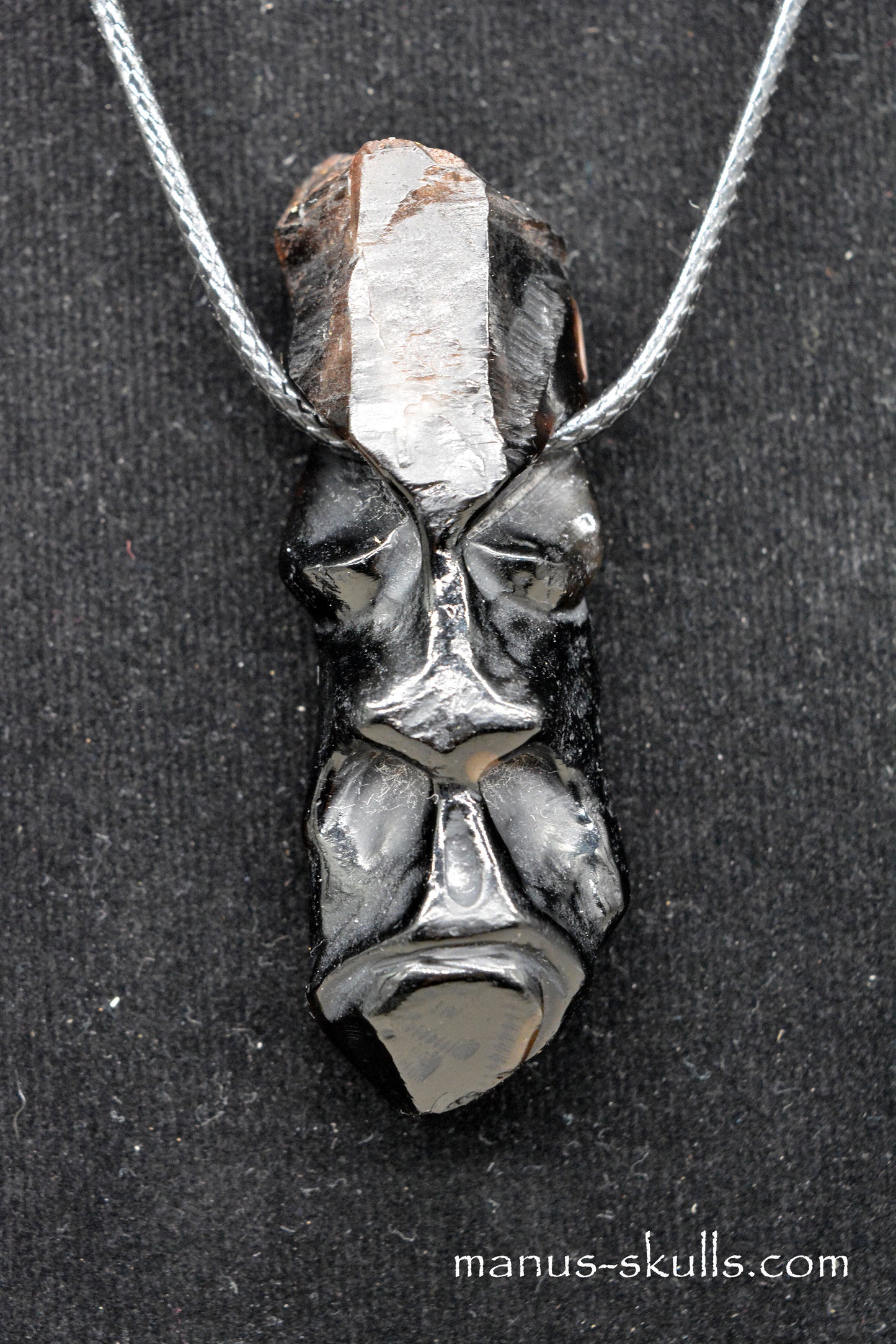 Smokey QuartzTribal Pendant