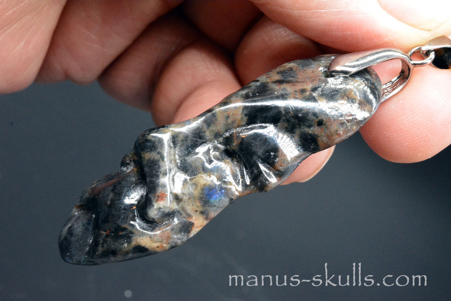 Spectrolite Tribal Pendant