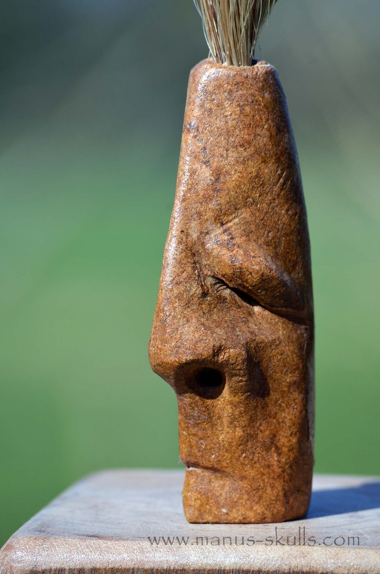 Steatite Tribal Skull #024