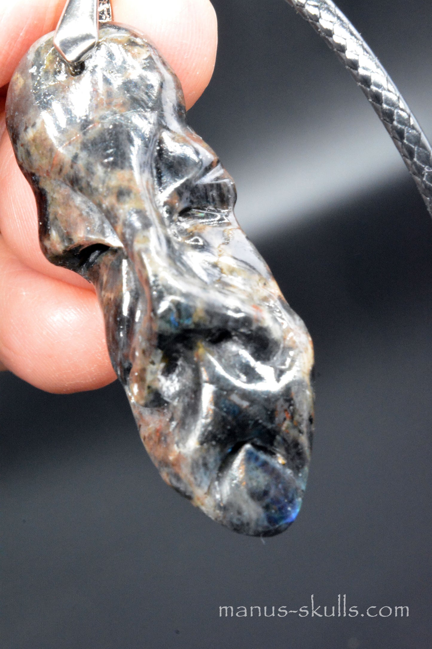 Spectrolite Tribal Pendant