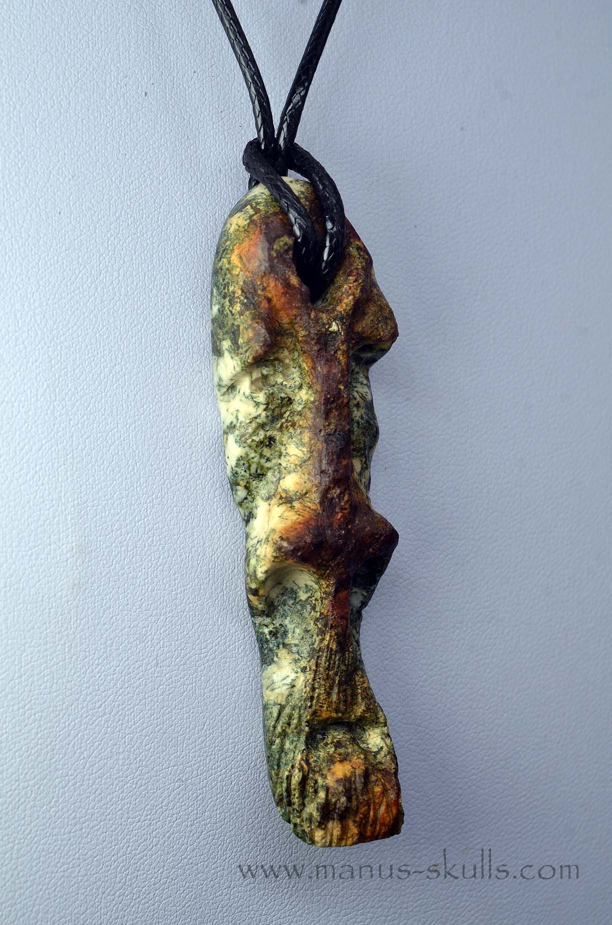 Manus skulls unique Crystal Carvings handmade skulls dragons pendants preseli bluestone tribals spiritual meaning wand Unicorn ..