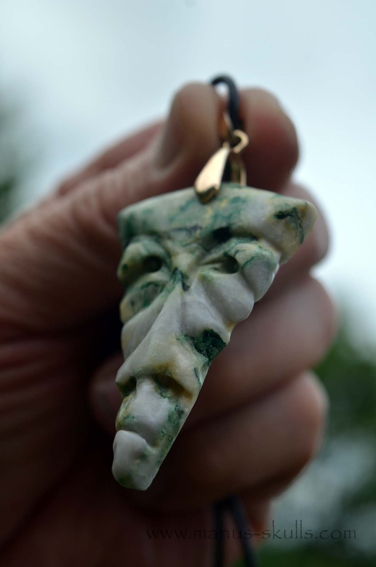Mariposite pendant