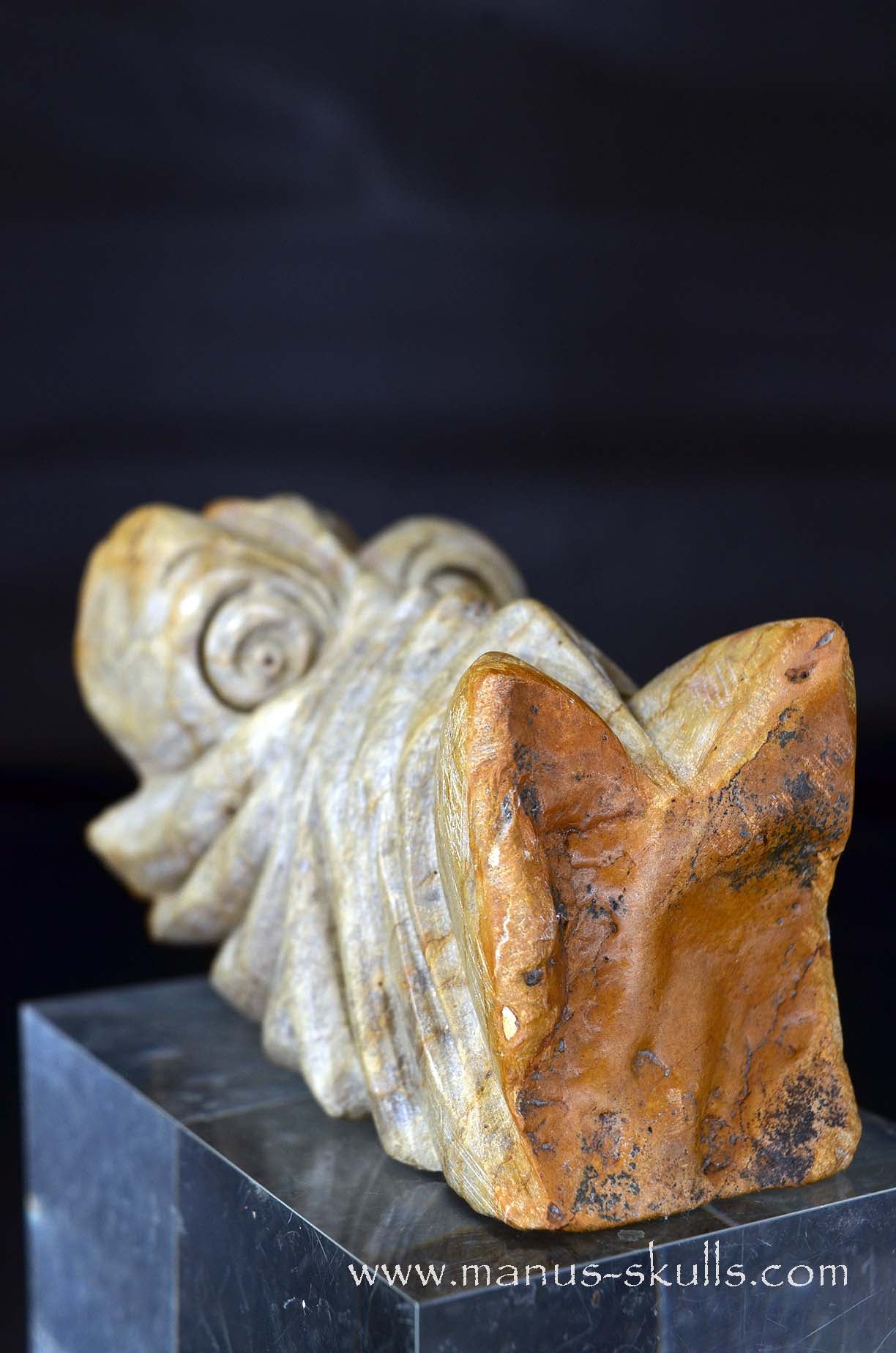 Manus skulls unique Crystal Carvings handmade skulls dragons pendants preseli bluestone tribals spiritual meaning wand Unicorn .. sarsens stone