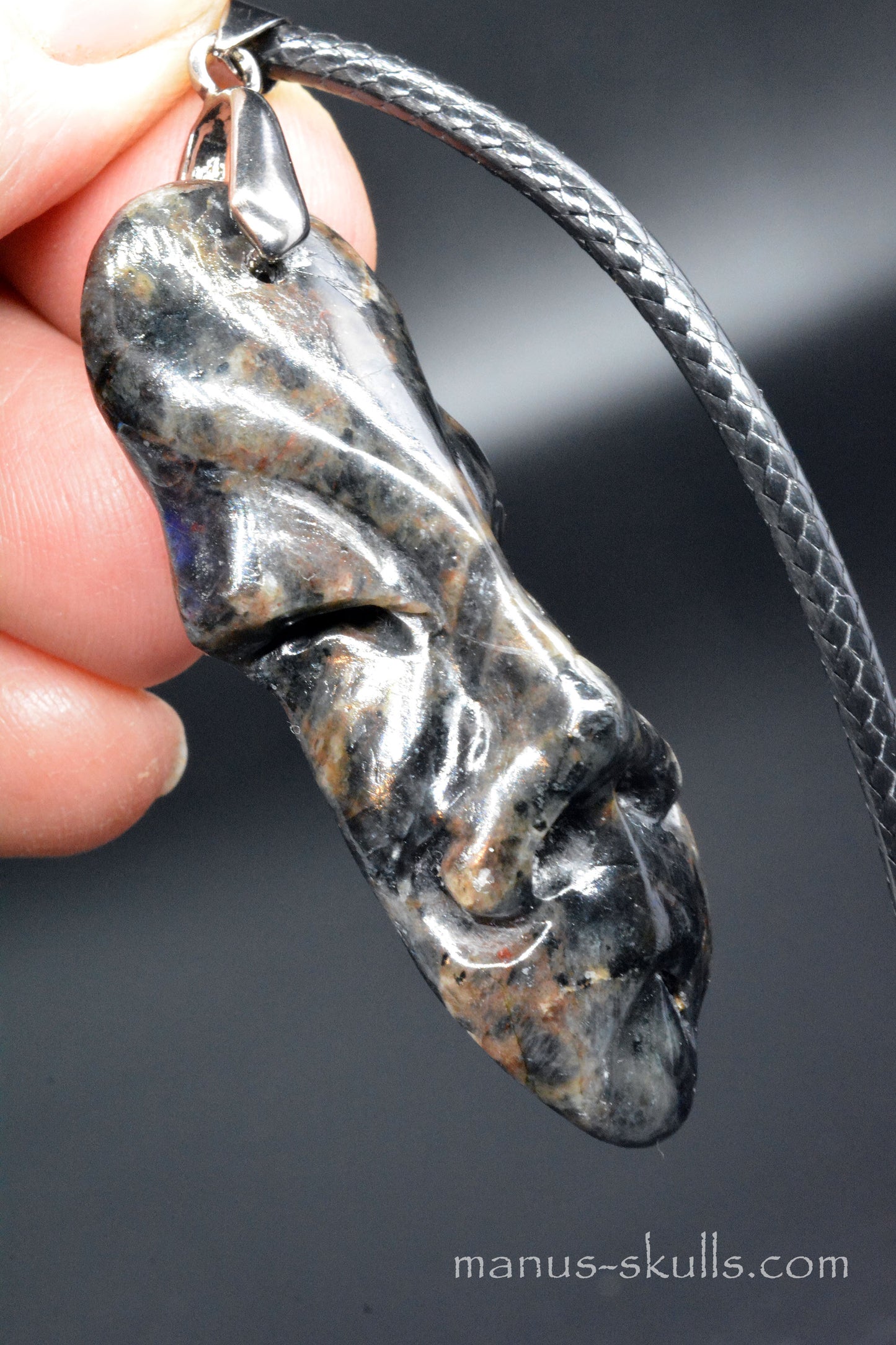 Spectrolite Tribal Pendant