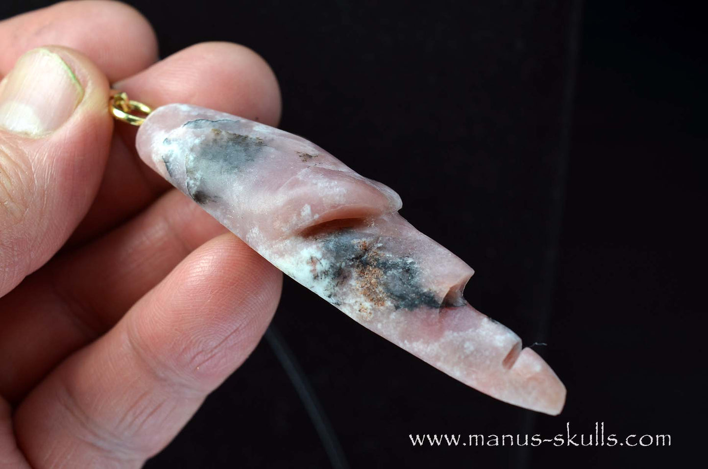 Petalite tribal Pendant #3