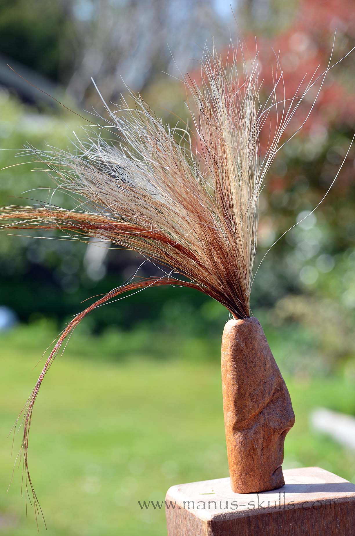 Steatite Tribal Skull #024