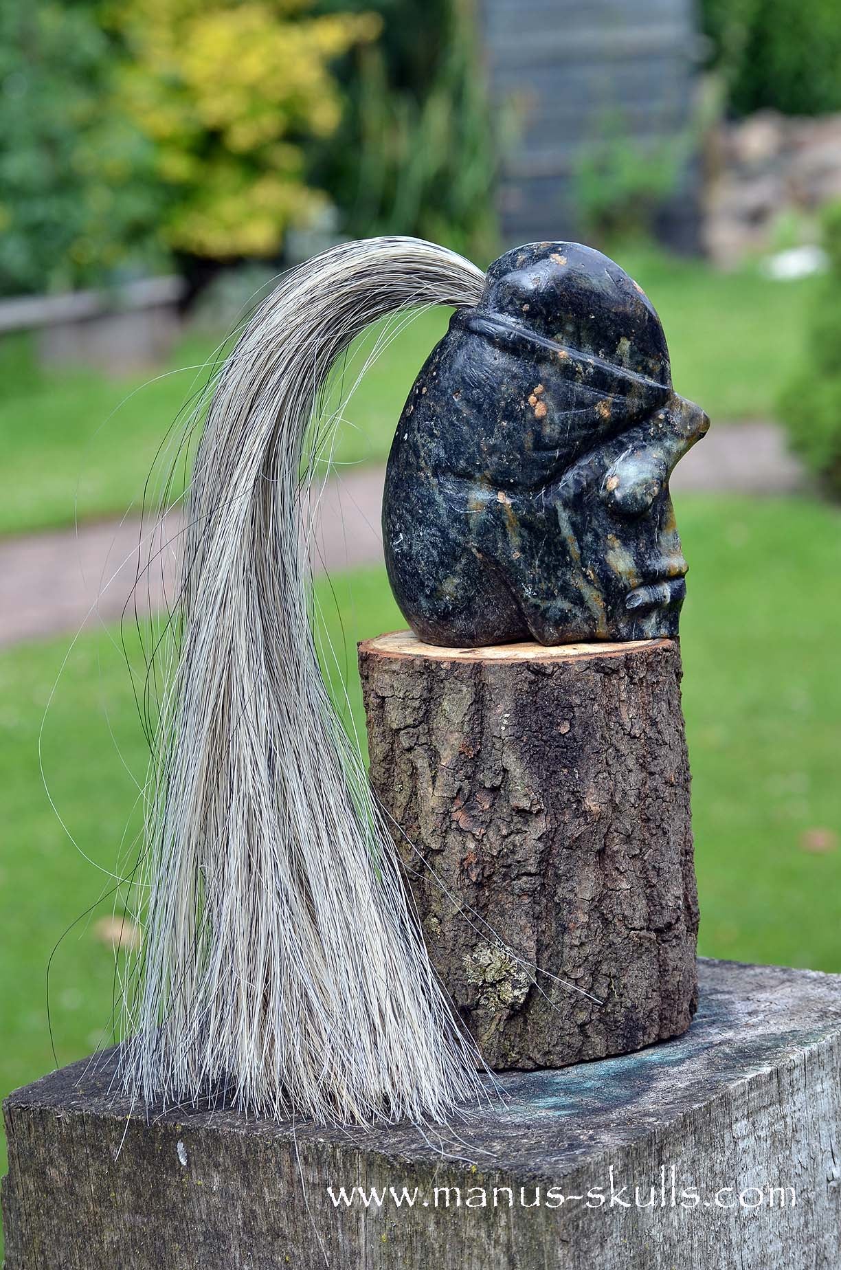 Steatite Tribal Skull #56