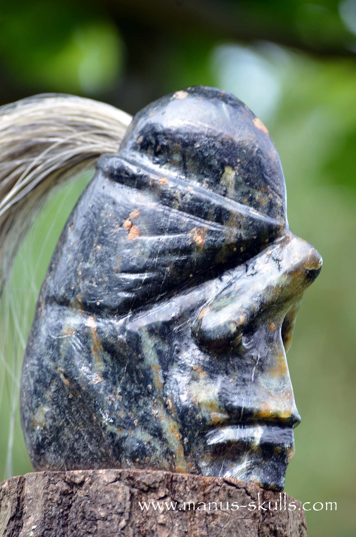 Steatite Tribal Skull #56